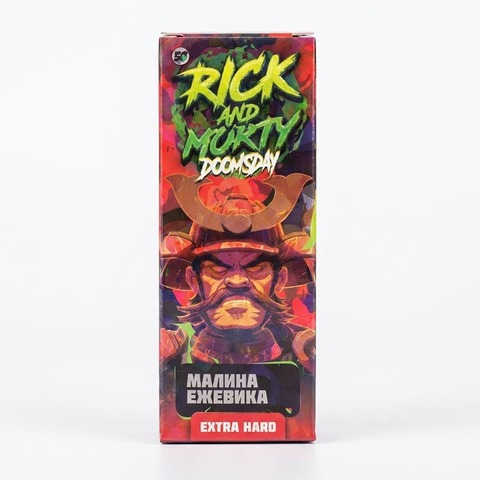 Rick & Morty Doomsday Salt 2% Extra HARD 30 ml - Малина Ежевика