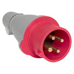Вилка переносная 014 3Р+РЕ 16А 380В IP44 EKF PROXIMA ps-014-16-380-pro