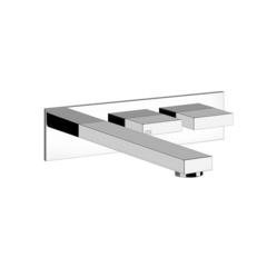 Gessi Rettangolo T 20488#031 Встраиваемый смеситель для раковины, излив 200мм(внешние части), цвет: хром фото