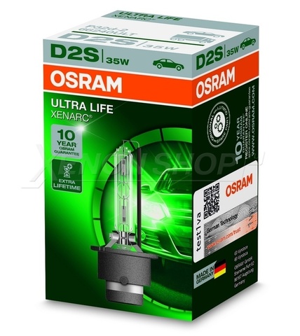 Лампа ксеноновая D2S OSRAM XENARC ULTRA LIFE 1 шт. 66240ULT Лампа ксеноновая D2S OSRAM XENARC ULTRA LIFE 1 шт. 66240ULT
