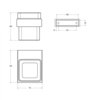Cezares Slider SLIDER-TUMS-IN Стакан, цвет: серый