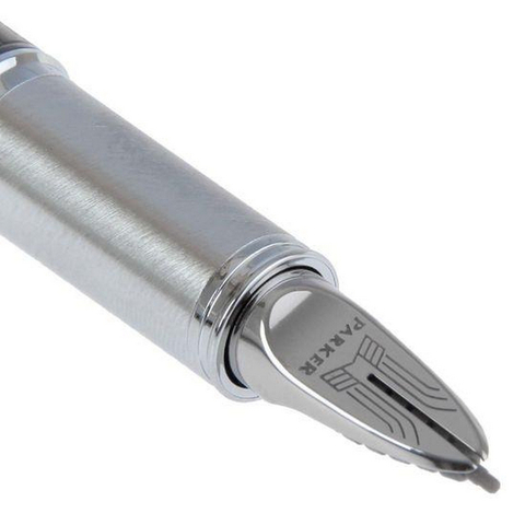 Ручка 5th mode Parker IM Premium F522, Gun Metal Chiseled CT (S0976110)