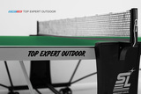 Стол теннисный Top Expert 6 Всепогодный Зелёный фото №4