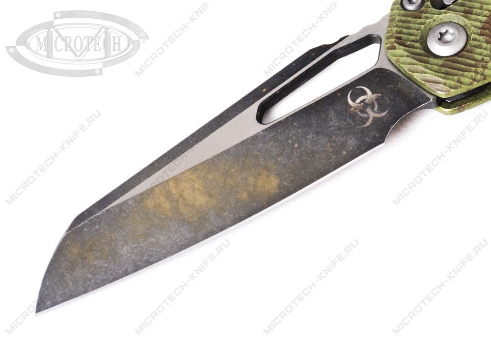 Нож Microtech 210-1FLOBS MSI Outbreak Aluminum Signature Series