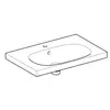 Geberit Acanto 500.622.01.2 Раковина с полкой 75x48.2см, белый