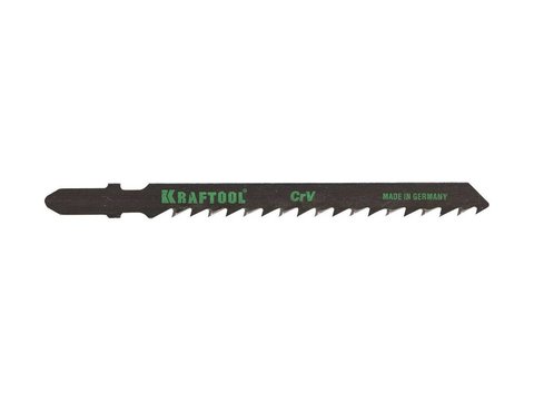 KRAFTOOL T144D, EU-хвост., по дереву, быстрый рез, шаг 4 мм, 75 мм, 5 шт, полотна для лобзика (159521-4-S5)
