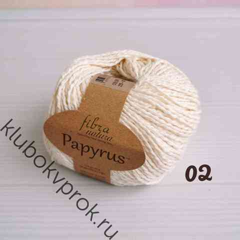 FIBRA NATURA PAPYRUS 229-02, Молочный