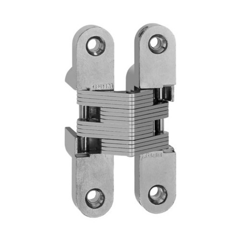 Петля скрытой установки нерегулируемая CEAM 830 NIK никель (95,6x19,6мм)  (1 шт)