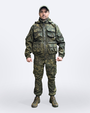 Костюм Горка на флисе, Цифровая флора
