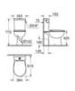 GROHE Bau 39496000 Унитаз напольный с бачком с сиденьем