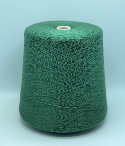 Folco (пр.Италия). 25/2 1250м/100гр, 50% меринос, 50% акрил, цвет-Зеленый , арт.20503