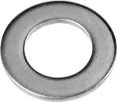 Шайба DIN 125A, оцинкованная, 5мм, 5кг, ЗУБР Мастер (303800-05)