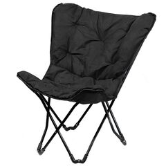 Кресло складное 70х70х92.5 см, Элит, черное, 100 кг, YTMC007B-black