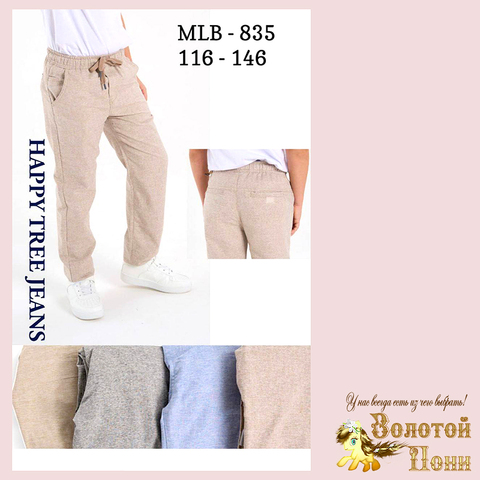 Брюки лён м (6-11) 250528-MLB-835