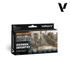 Model Color Set: WWII German Infantry (6)