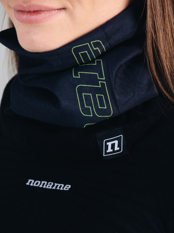 Гибридный флисовый бафф Noname Fleece Neckwarmer черная