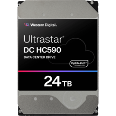 Диск HDD WD 24TB Ultrastar DC HC590 SAS Server 7200 12Gb/s 512MB
