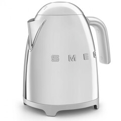 Чайник электрический Smeg KLF03SSEU, 1.7 литра, 2400 Вт, Полированная сталь