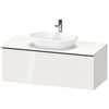 Duravit D-Neo DE494902222 Тумбочка подвесная, 459x1200x550 мм, 1 ящик, цвет: белый высокоглянцевый