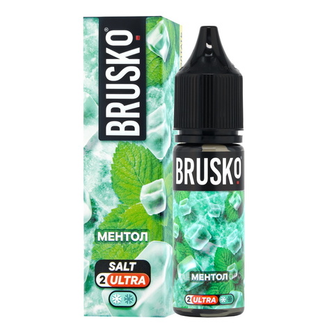 Жидкость BRUSKO Salt (Chubby) 2% ULTRA 35 ml - Ментол