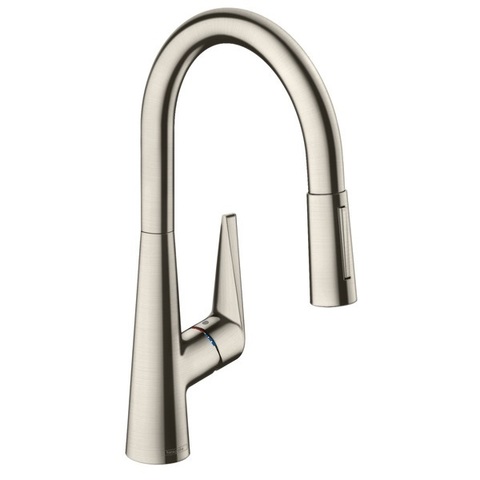 Hansgrohe 73851800 Смеситель для кухни с выдвижным изливом и лейкой