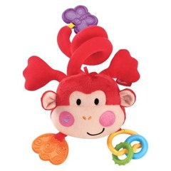 Fisher-Price Музыкальная игрушка для коляски 'Обезьянка' (Х2919)