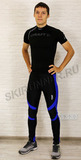 Тайтсы для бега Ray Elite Black-Blue