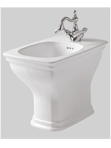 ArtCeram Civitas CIB002 01 00 Биде напольное, цвет: белый
