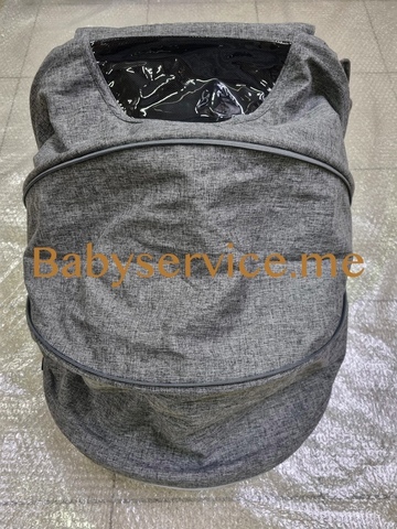 Капюшон Carrello Bravo серый крапинка