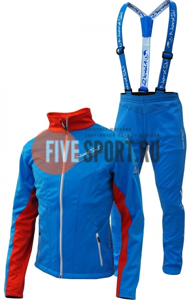 Nordski Jr National разминочный костюм детский blue
