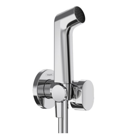 Hansgrohe 29230000 Комплект гигиенического душа с запорным вентилем и шлангом (хром)