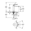 GROHE Euroeco Special 30208000 Смеситель локтевой для раковины