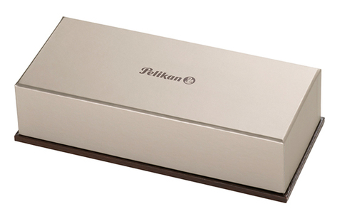 Ручка перьевая Pelikan Souverän® M600 Black & Green GT, M (980029)