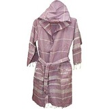 Халат для хамама фиолетовый - 3