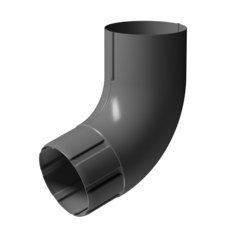 Döcke STAL PREMIUM Колено 72⁰ D90 (Графит 7024)