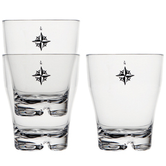 Stackable ms water glass – northwind – 6 pcs Marine Business