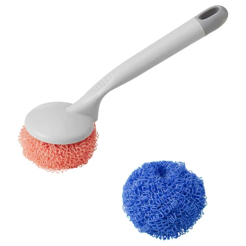 Губка с ручкой Loofah, полипропилен