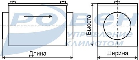 Воздушный фильтр-бокс (корпус) Ровен ФВК-200