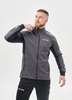 Мужская тренировочная лыжная куртка Nordski Core graphite-black - 3