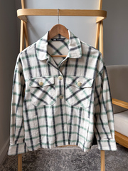 Новая хлопковая рубашка Zara, XS