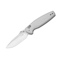 Фото Складной нож Kizer Khamsin, сталь Nitro-V, рукоять алюминий, серебристый