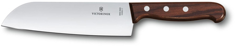 Нож Victorinox сантоку, лезвие 17 см, дерево, GB