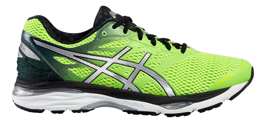 Кроссовки для бега мужские Asics Gel Cumulus 18 лайм