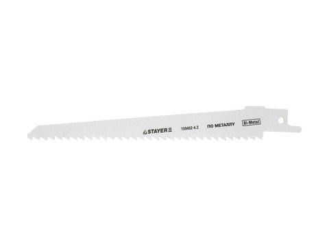 STAYER S611DF, L-130/150, Bi-Met, полотно для сабельной пилы (159452-4.2)