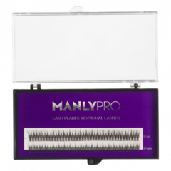 Manly PRO (Ласточка) Набор ресниц в пучках шелк 10, 12 мм