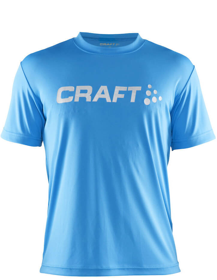 Футболка Craft Prime Run Logo мужская blue