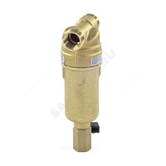 Фильтр сетчатый T-образный латунь Ду 25 Ру25 Тмакс=80 oC G1" НР FF06 Honeywell-Braukmann FF06-1"AAM