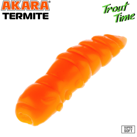 Силиконовая приманка Akara Trout Time TERMITE 1,5 Cheese 100 (10 шт.)