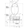 Aquanet 169396 Раковина-столешница