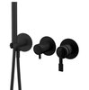 Remer AL97D3PNO Смеситель для душа, цвет: черный матовый